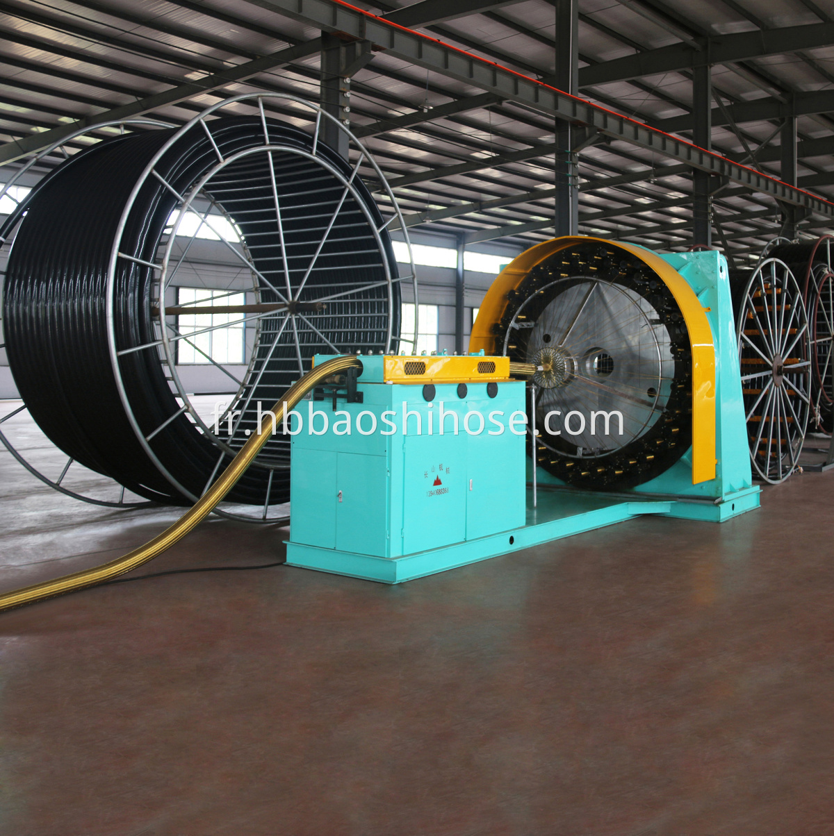 Steel-Braided Composite Pipe